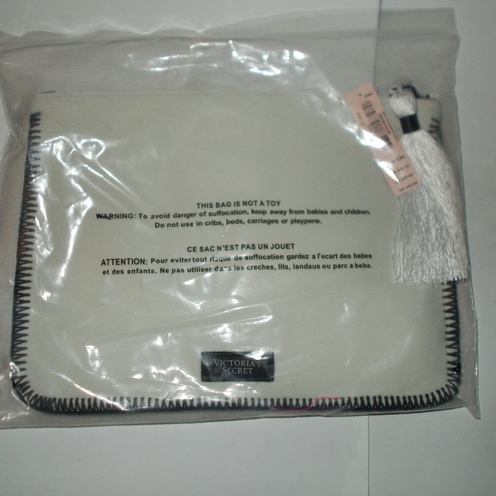 Victoria's Secret Cosmetics bag head band NEW NWT